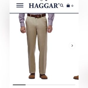 Haggar Premium No Iron Khaki,NWT